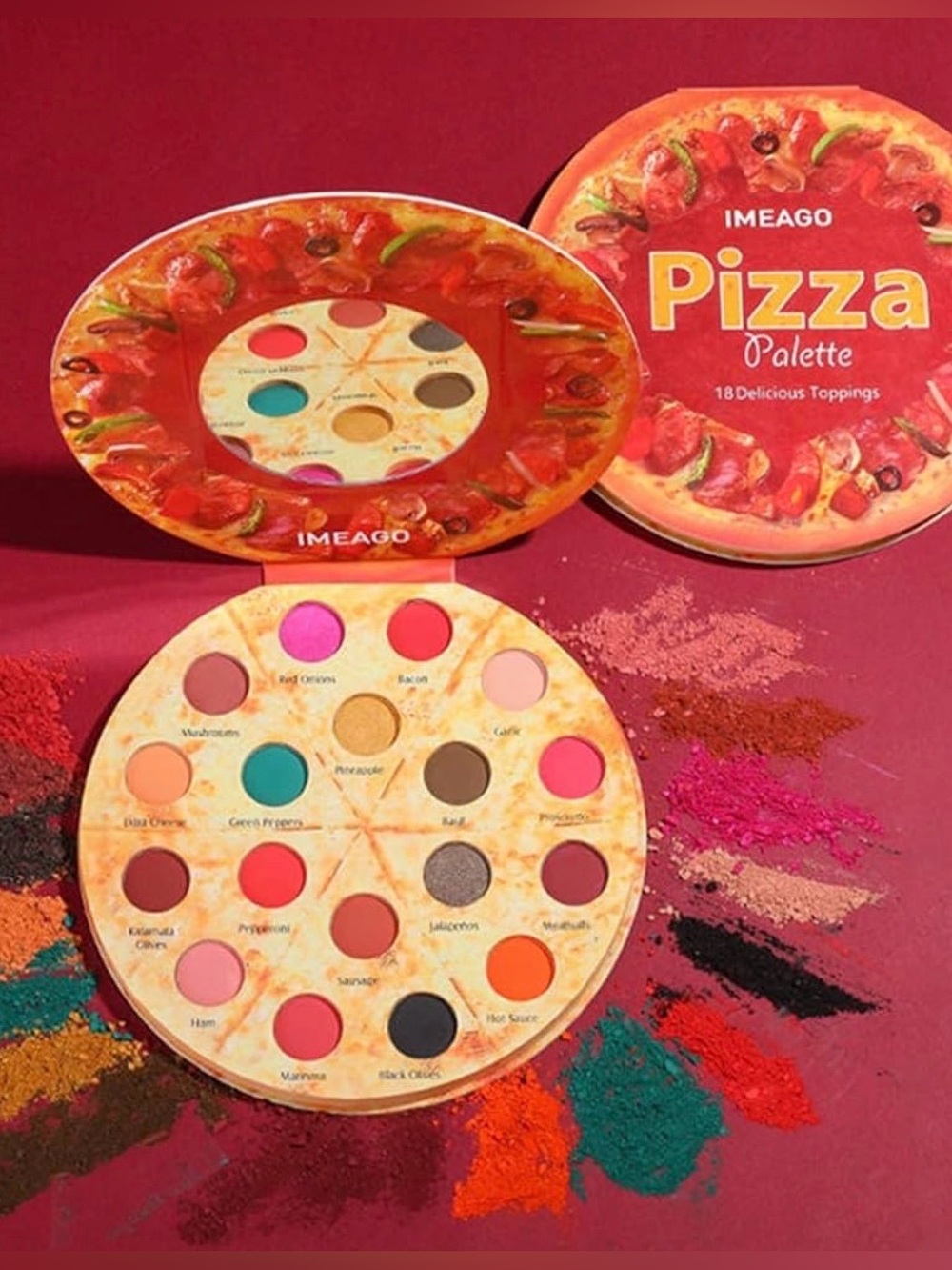 Pizza Palette Women Makeup Eyeshadow